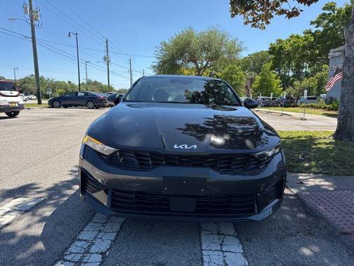 Interstellar Gray 2025 Kia K5 LXS
