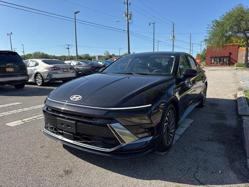 Carbon Blue 2025 Hyundai SONATA Hybrid SE