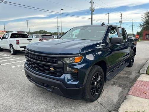 Northsky Blue Metallic 2022 Chevrolet Silverado 1500 Custom