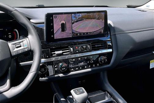 Boulder Gray/Super Black 2026 Nissan Pathfinder Platinum