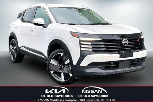 Aspen White Tricoat 2025 Nissan Kicks SR
