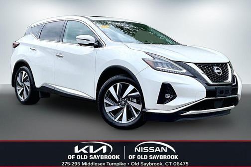 Pearl White Tricoat 2023 Nissan Murano SL Intelligent AWD