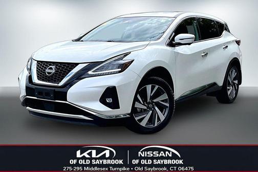 Pearl White Tricoat 2023 Nissan Murano SL Intelligent AWD