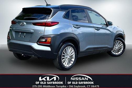Sonic Silver w/Black Roof 2020 Hyundai KONA SEL