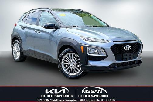 Sonic Silver w/Black Roof 2020 Hyundai KONA SEL