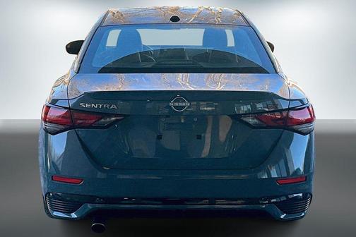 Atlantic Gray Metallic/Super Black 2025 Nissan Sentra SR