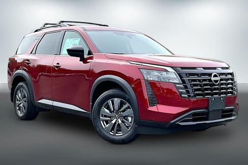 Scarlet Ember Tintcoat 2026 Nissan Pathfinder SV
