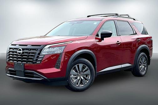 Scarlet Ember Tintcoat 2026 Nissan Pathfinder SV