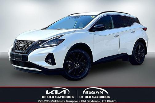 Pearl White Tricoat 2023 Nissan Murano SV Intelligent AWD