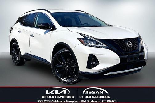 Pearl White Tricoat 2023 Nissan Murano SV Intelligent AWD