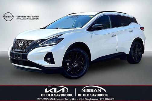 Pearl White Tricoat 2023 Nissan Murano SV Intelligent AWD