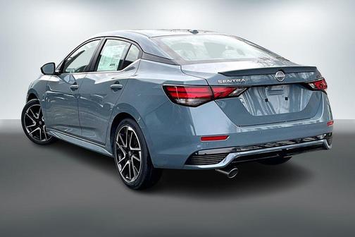 Atlantic Gray Metallic 2025 Nissan Sentra SR