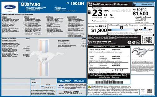 2023 Ford Mustang EcoBoost Premium