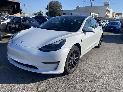 Pearl White Multi-Coat 2021 Tesla Model 3 Standard Range Plus