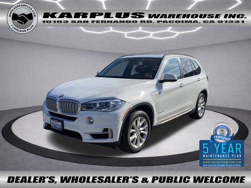 White 2016 BMW X5 eDrive xDrive40e SUV