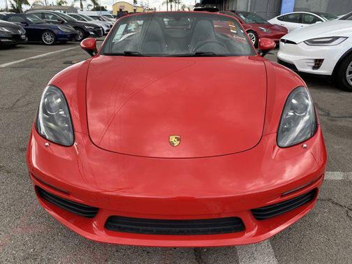 Red 2020 Porsche 718 Boxster S