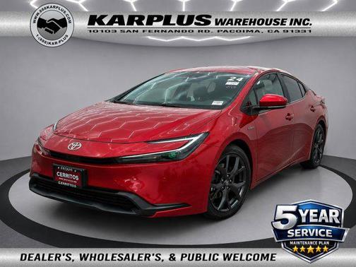 Supersonic Red 2024 Toyota Prius LE