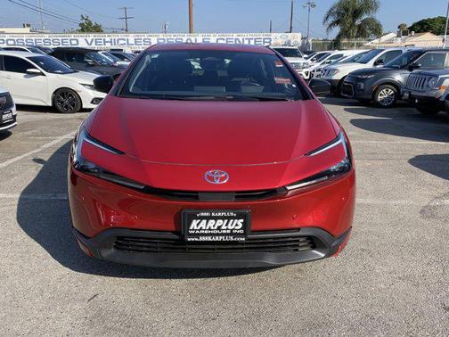 Supersonic Red 2024 Toyota Prius LE