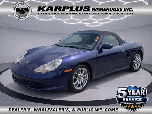 Blue 2003 Porsche Boxster 2dr Roadster Tiptronic