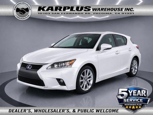 White 2017 Lexus CT 200h Base