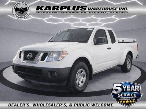 Glacier White 2019 Nissan Frontier S