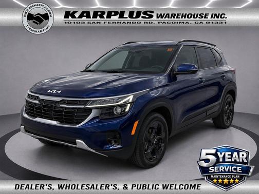 Dark Ocean Blue 2024 Kia Seltos EX