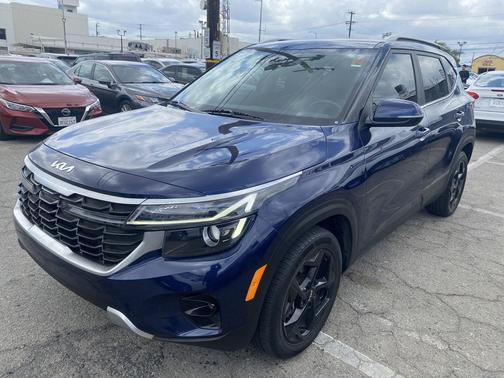 Dark Ocean Blue 2024 Kia Seltos EX