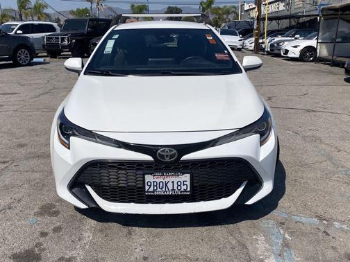 White 2022 Toyota Corolla SE