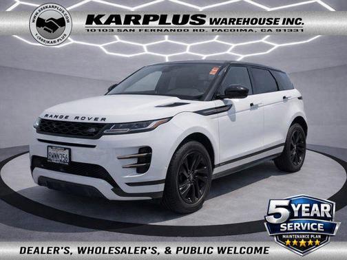 White 2021 Land Rover Range Rover Evoque R-Dynamic S