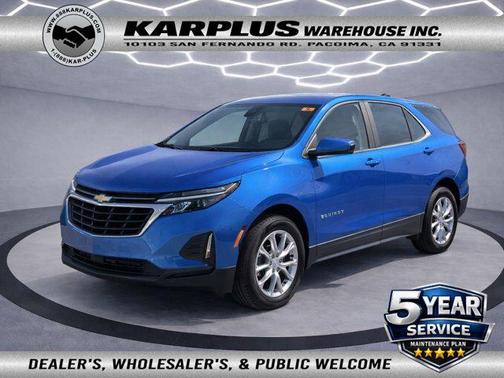 Riptide Blue Metallic 2024 Chevrolet Equinox LS