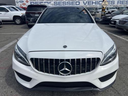White 2018 Mercedes-Benz AMG C 43 4MATIC