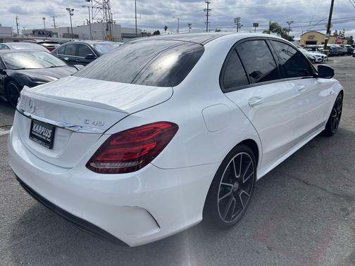 White 2018 Mercedes-Benz AMG C 43 4MATIC