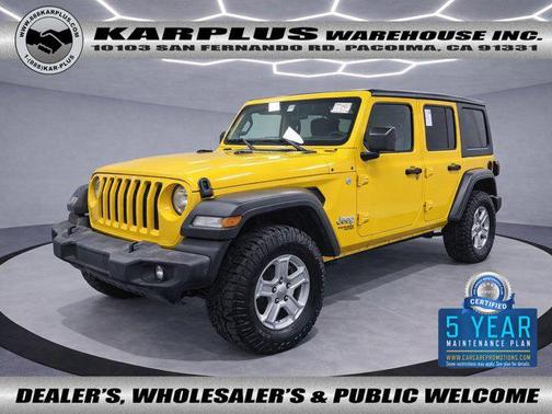 2018 Jeep Wrangler Unlimited Sport