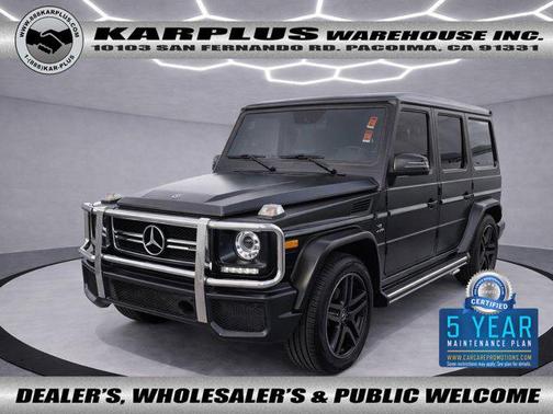 Black 2018 Mercedes-Benz AMG G 63 4MATIC SUV