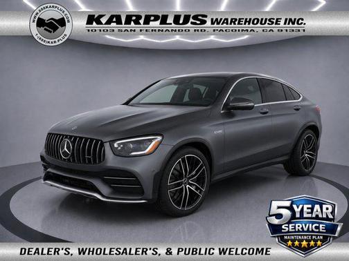 Gray 2023 Mercedes-Benz AMG GLC 43 4MATIC Coupe