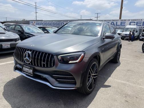 Gray 2023 Mercedes-Benz AMG GLC 43 4MATIC Coupe