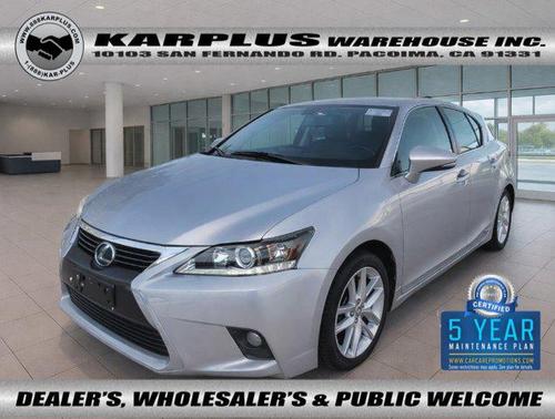 2014 Lexus CT 200h Hybrid