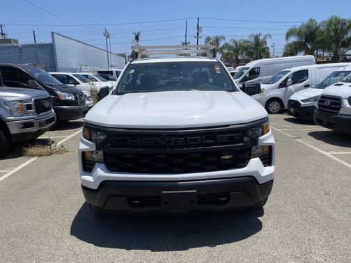 Summit White 2022 Chevrolet Silverado 1500 WT
