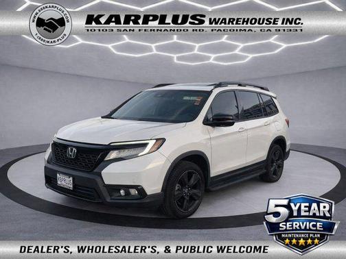 White Diamond Pearl 2019 Honda Passport Elite
