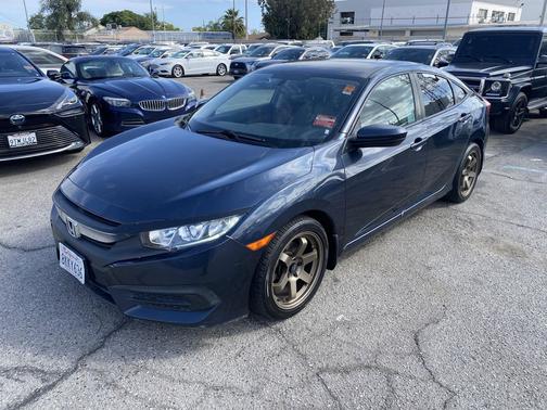 Crystal Black Pearl 2016 Honda Civic LX