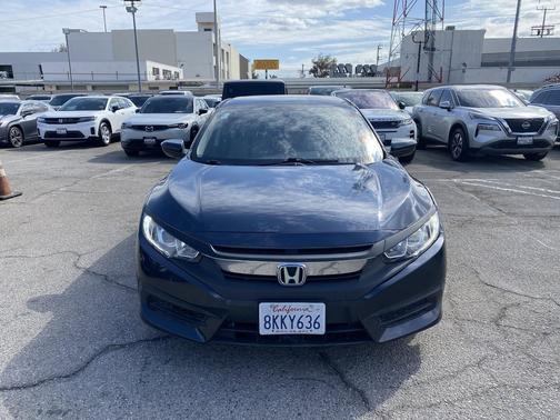 Crystal Black Pearl 2016 Honda Civic LX