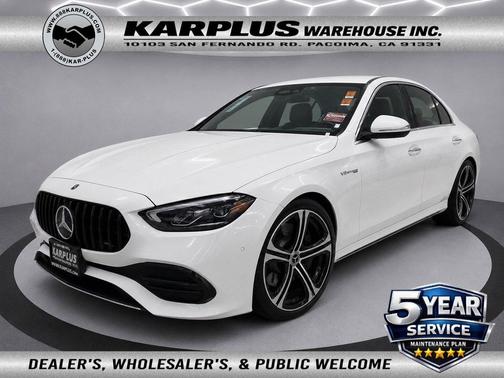 White 2024 Mercedes-Benz C-Class C 300