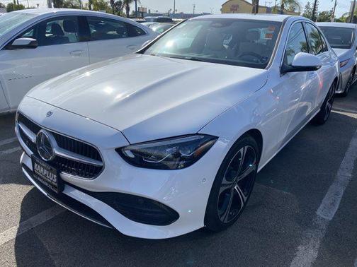 White 2024 Mercedes-Benz C-Class C 300
