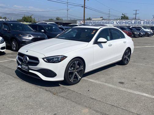 White 2024 Mercedes-Benz C-Class C 300
