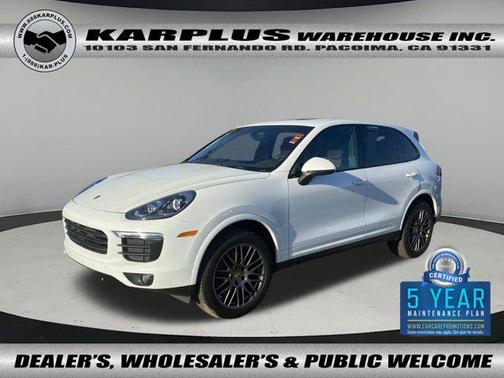 2017 Porsche Cayenne Platinum Edition