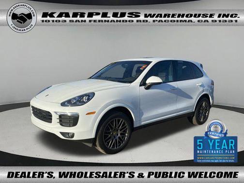 2017 Porsche Cayenne Platinum Edition