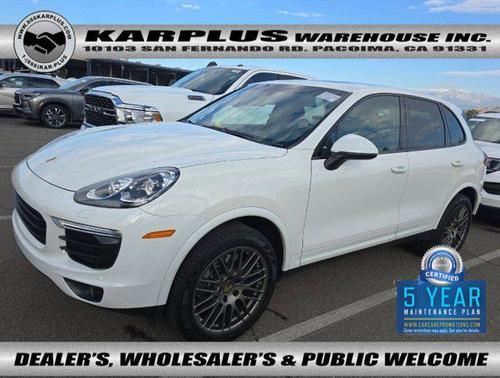 2017 Porsche Cayenne Platinum Edition