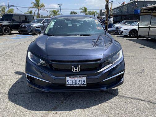 Modern Steel Metallic 2019 Honda Civic LX