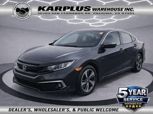 Modern Steel Metallic 2019 Honda Civic LX