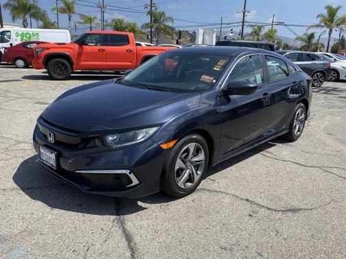 Modern Steel Metallic 2019 Honda Civic LX
